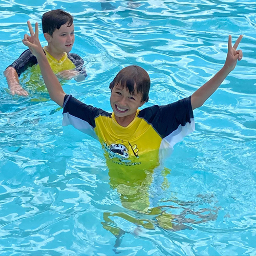 swimming